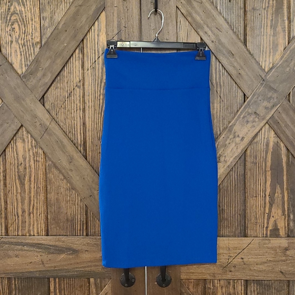 XS Agnes & Dora Pencil Skirt Blue